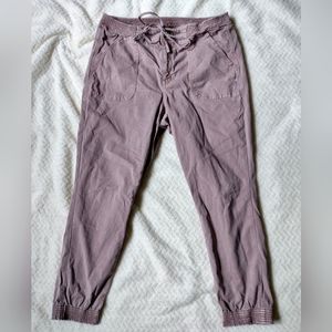 AE High waisted jegging jogger, lavender